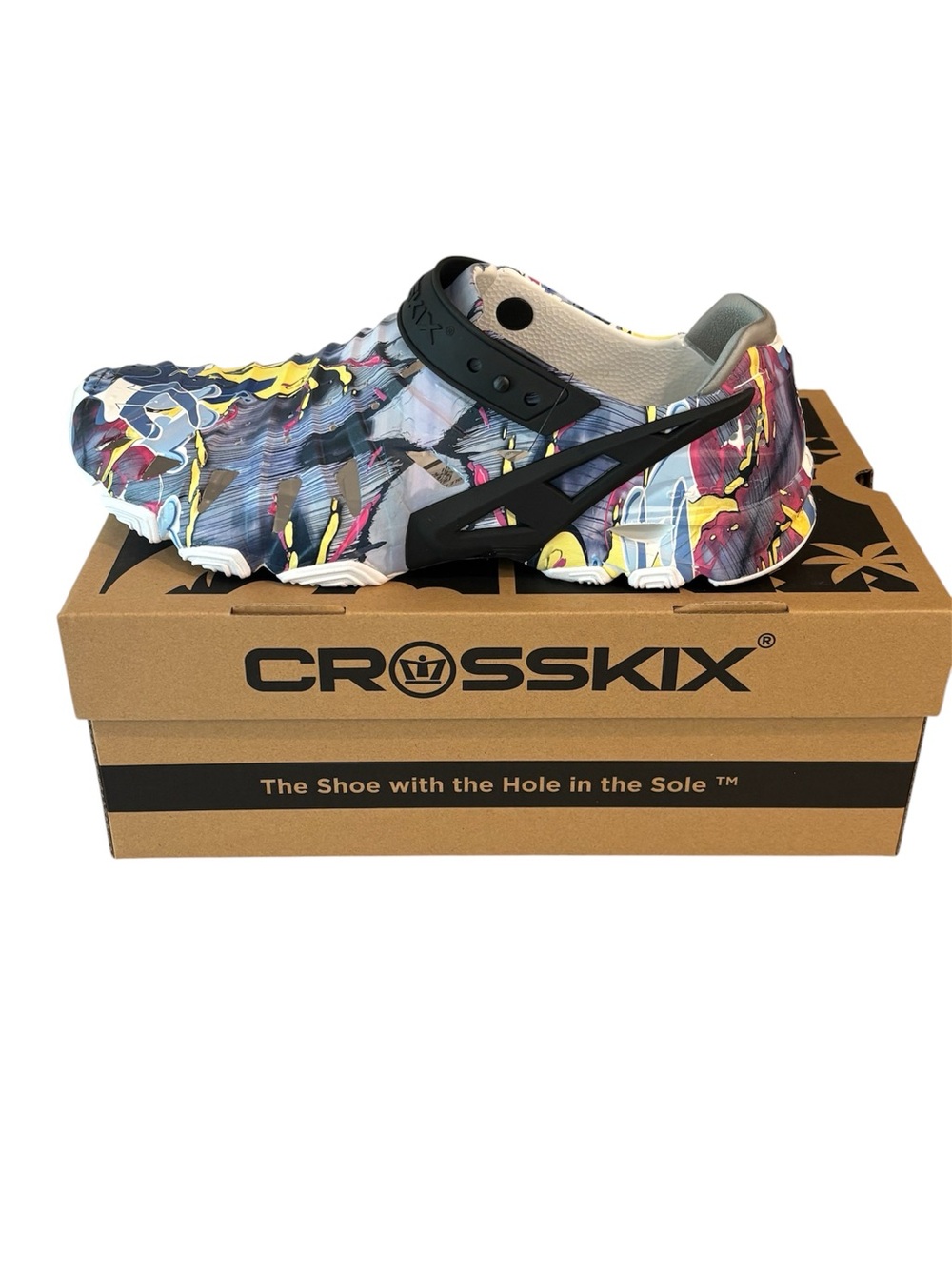 CROSSKIX Men’s Graffiti Water/Land Hybrid Footwear Shoes Size 13 - Picture 2 of 6